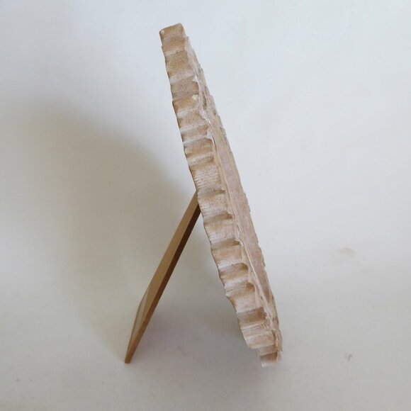 NEW 4” x 6” 5” x 7” OVAL RUSTIC CARVED ANTIQUE PICTURE FRAME SHABBY CHIC 3 QTY - Picture 12 of 16